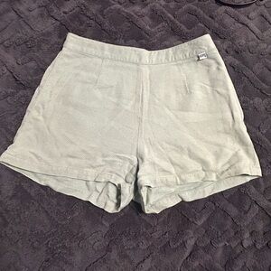 GUESS 90s Y2K VINTAGE Shorts Light Mint Green Y2K VTG Retro High Waisted